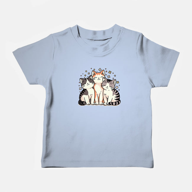 Purrfect Trio-Baby-Basic-Tee-fanfreak1