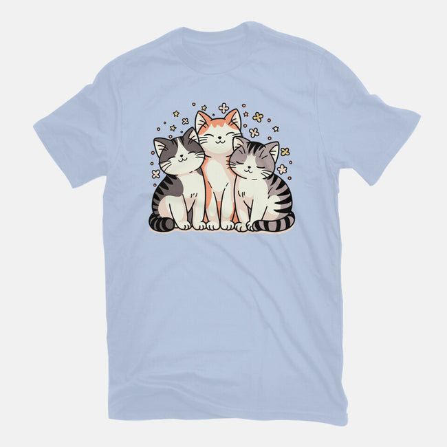 Purrfect Trio-Unisex-Basic-Tee-fanfreak1