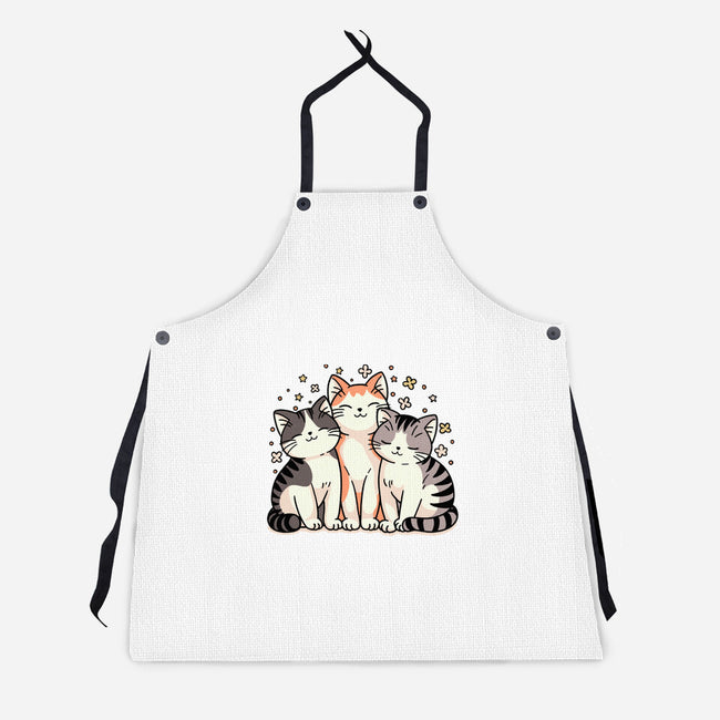 Purrfect Trio-Unisex-Kitchen-Apron-fanfreak1