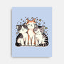 Purrfect Trio-None-Stretched-Canvas-fanfreak1