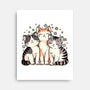 Purrfect Trio-None-Stretched-Canvas-fanfreak1