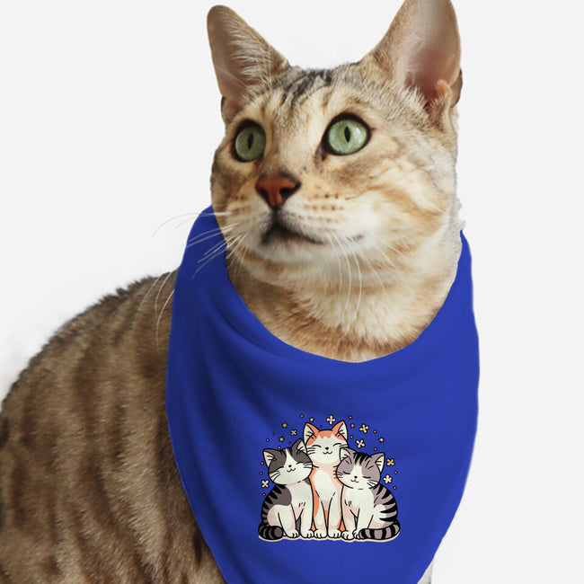 Purrfect Trio-Cat-Bandana-Pet Collar-fanfreak1