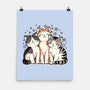 Purrfect Trio-None-Matte-Poster-fanfreak1