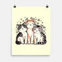 Purrfect Trio-None-Matte-Poster-fanfreak1