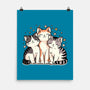 Purrfect Trio-None-Matte-Poster-fanfreak1