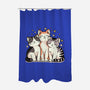 Purrfect Trio-None-Polyester-Shower Curtain-fanfreak1