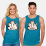 Purrfect Trio-Unisex-Basic-Tank-fanfreak1