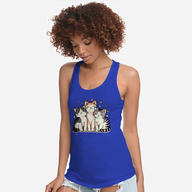 Purrfect Trio-Womens-Racerback-Tank-fanfreak1