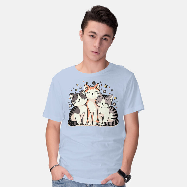 Purrfect Trio-Mens-Basic-Tee-fanfreak1