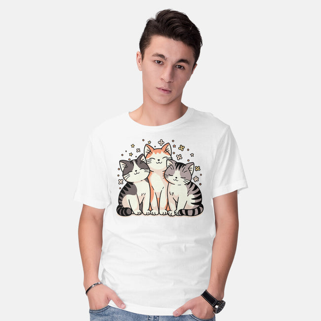 Purrfect Trio-Mens-Basic-Tee-fanfreak1