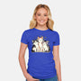 Purrfect Trio-Womens-Fitted-Tee-fanfreak1