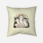 Purrfect Trio-None-Removable Cover-Throw Pillow-fanfreak1