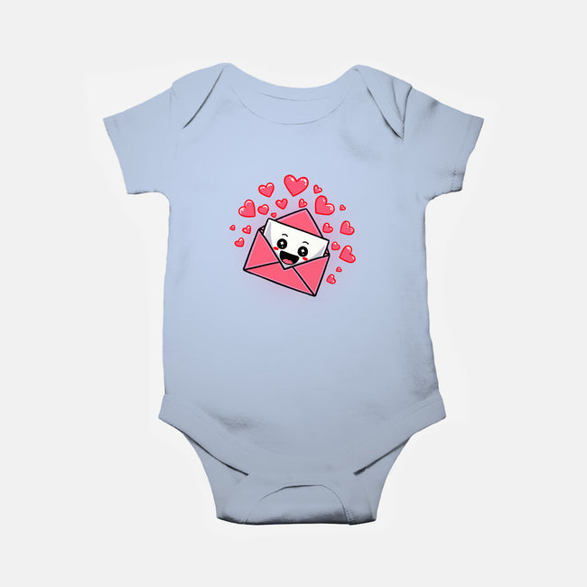 Love Letter-Baby-Basic-Onesie-fanfreak1