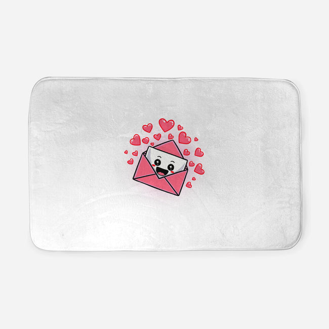 Love Letter-None-Memory Foam-Bath Mat-fanfreak1