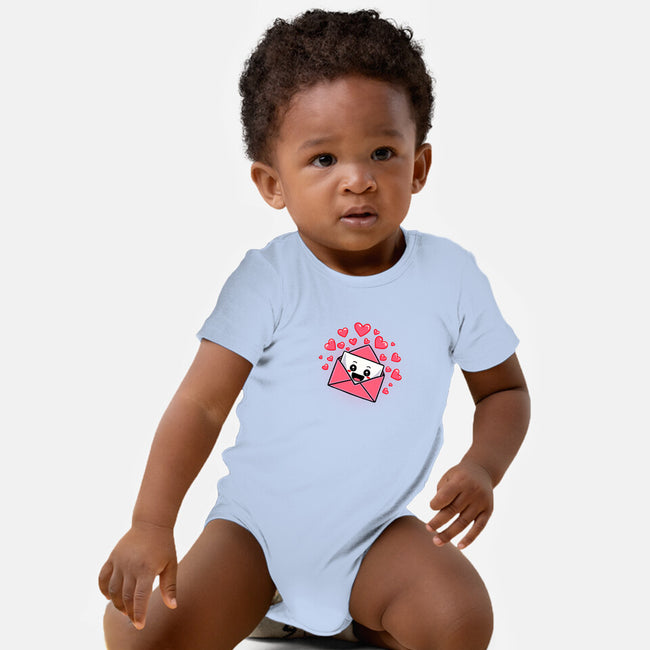 Love Letter-Baby-Basic-Onesie-fanfreak1