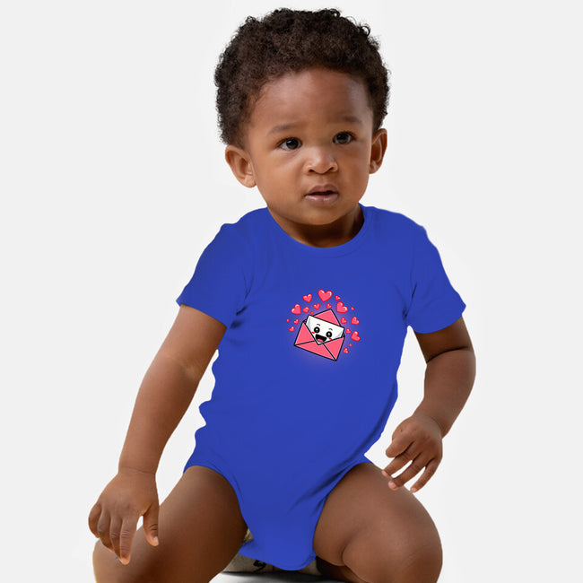 Love Letter-Baby-Basic-Onesie-fanfreak1