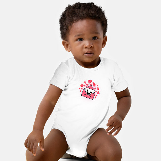 Love Letter-Baby-Basic-Onesie-fanfreak1