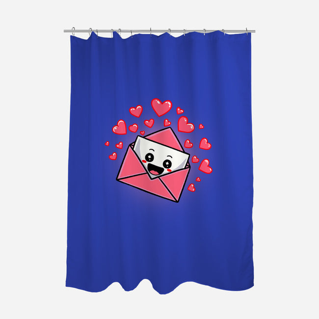 Love Letter-None-Polyester-Shower Curtain-fanfreak1