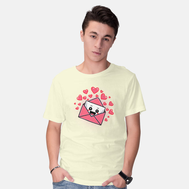 Love Letter-Mens-Basic-Tee-fanfreak1