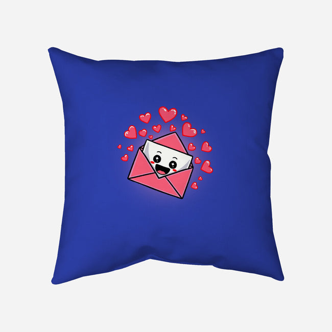 Love Letter-None-Non-Removable Cover w Insert-Throw Pillow-fanfreak1