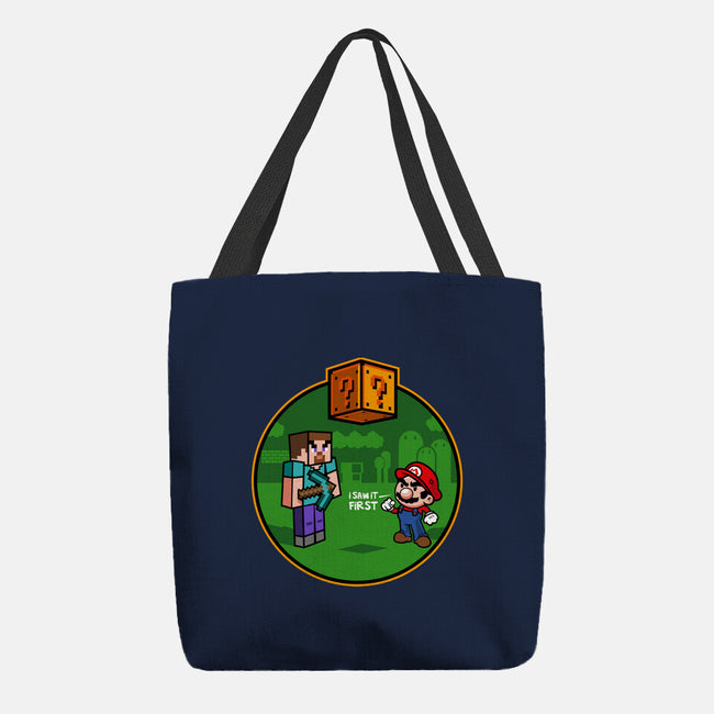 I Saw It First-None-Basic Tote-Bag-demonigote