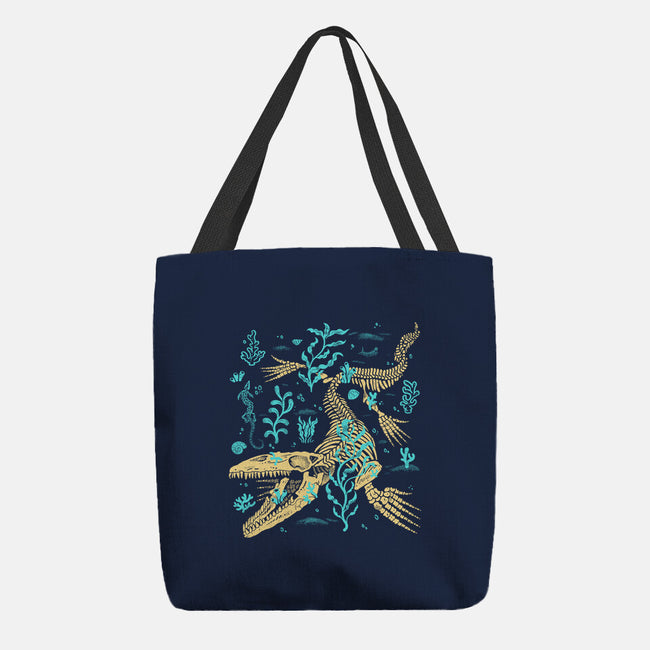 Mosasaurus Fossils-None-Basic Tote-Bag-estudiofitas