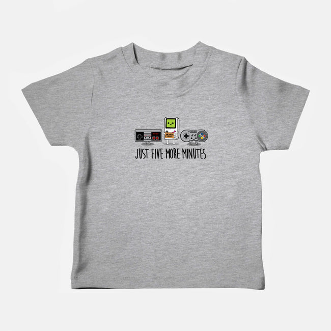 Just Five More Minutes-Baby-Basic-Tee-Melonseta