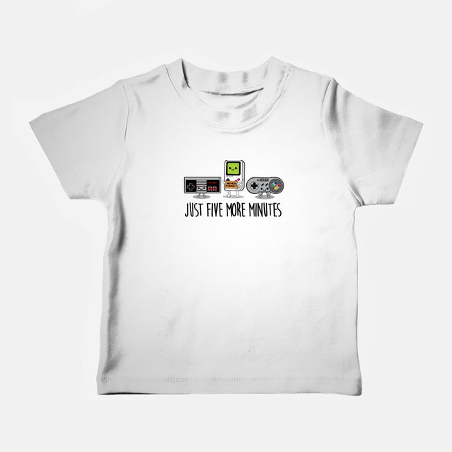 Just Five More Minutes-Baby-Basic-Tee-Melonseta