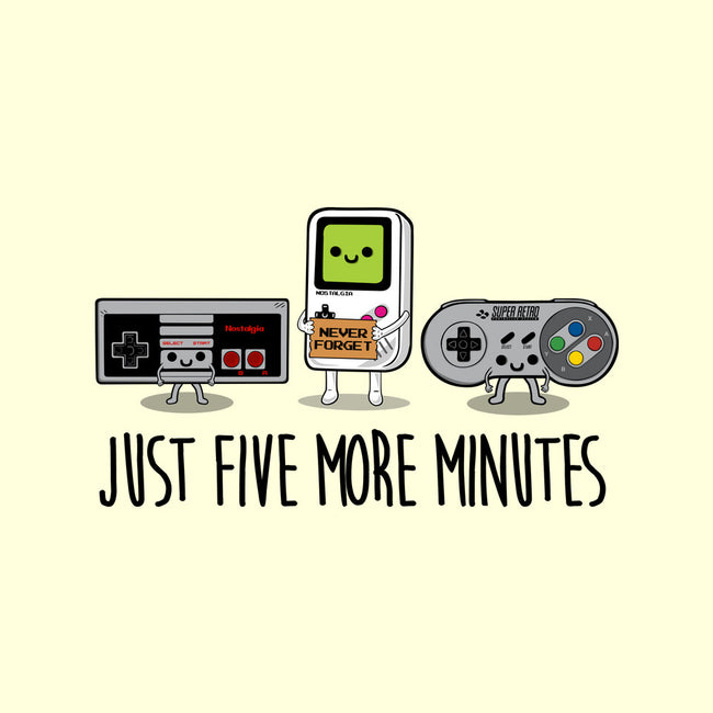 Just Five More Minutes-Mens-Basic-Tee-Melonseta