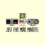 Just Five More Minutes-Mens-Basic-Tee-Melonseta