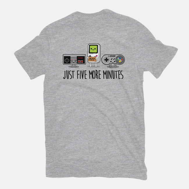 Just Five More Minutes-Mens-Basic-Tee-Melonseta