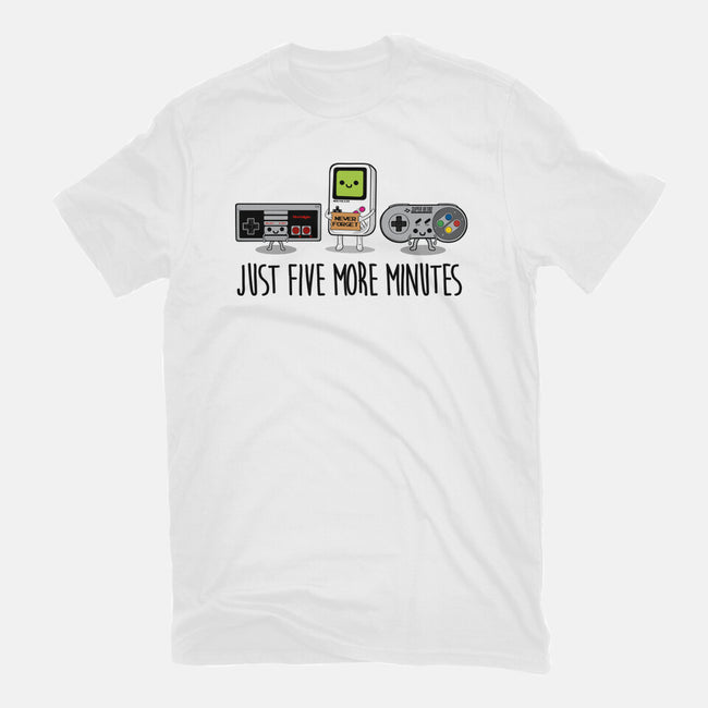 Just Five More Minutes-Unisex-Basic-Tee-Melonseta