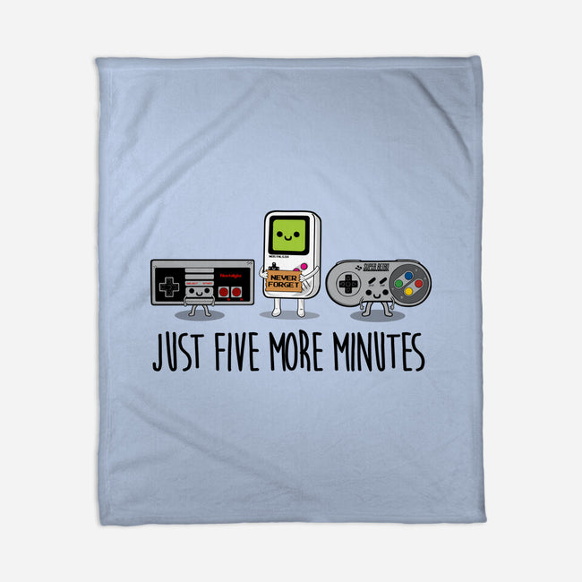 Just Five More Minutes-None-Fleece-Blanket-Melonseta