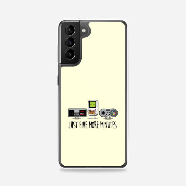 Just Five More Minutes-Samsung-Snap-Phone Case-Melonseta