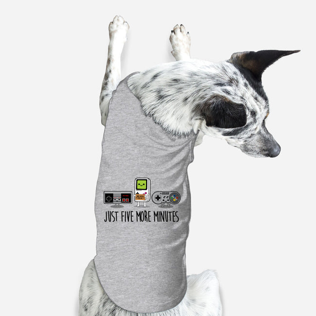 Just Five More Minutes-Dog-Basic-Pet Tank-Melonseta