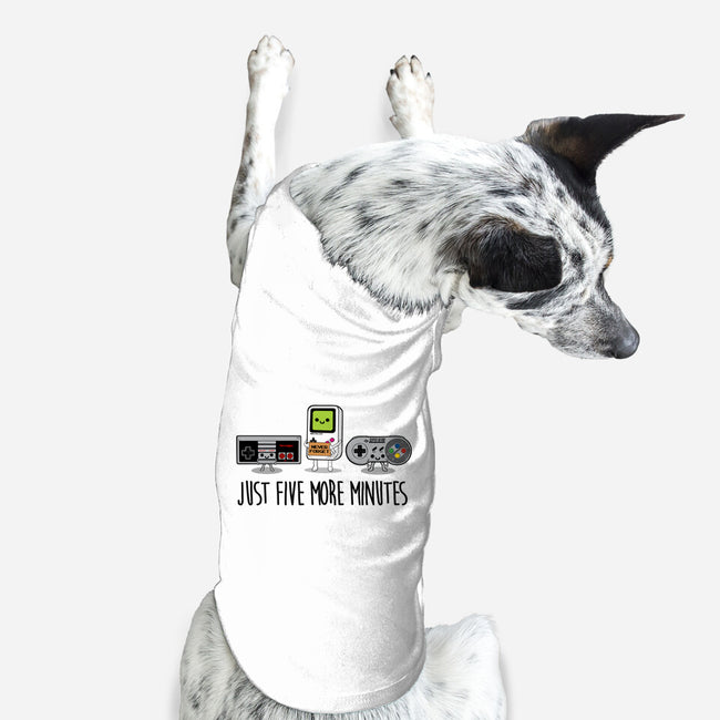 Just Five More Minutes-Dog-Basic-Pet Tank-Melonseta