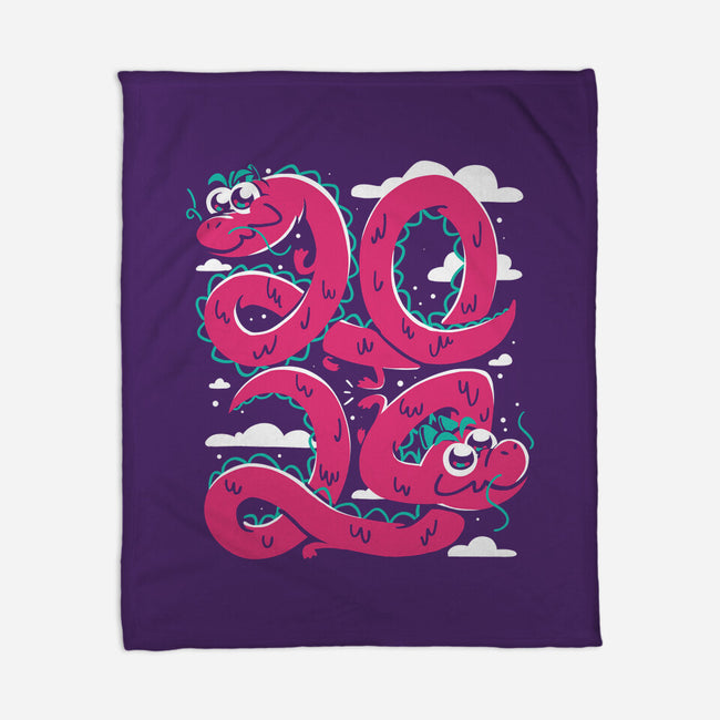 Year Of The Dragon-None-Fleece-Blanket-estudiofitas