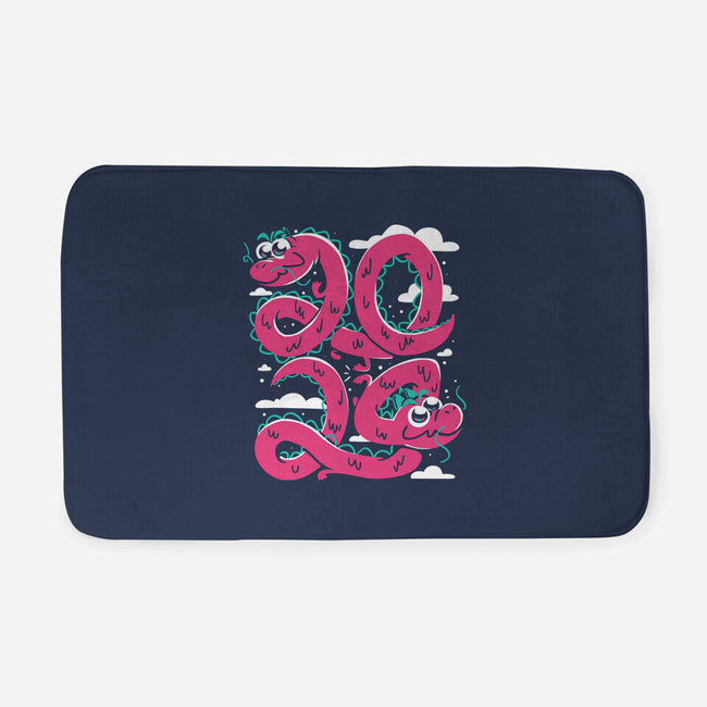 Year Of The Dragon-None-Memory Foam-Bath Mat-estudiofitas