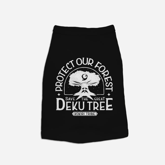 Save Our Forest-Dog-Basic-Pet Tank-demonigote