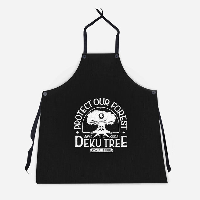 Save Our Forest-Unisex-Kitchen-Apron-demonigote