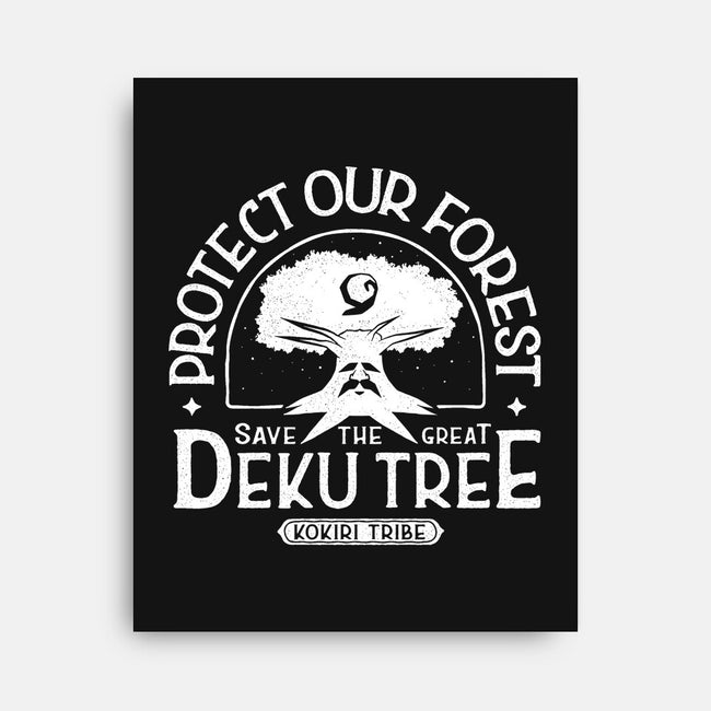 Save Our Forest-None-Stretched-Canvas-demonigote