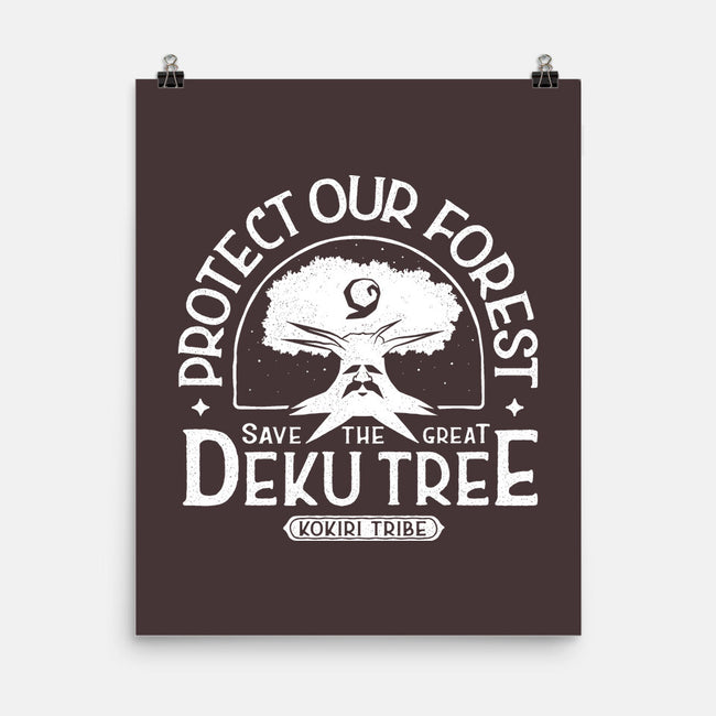 Save Our Forest-None-Matte-Poster-demonigote