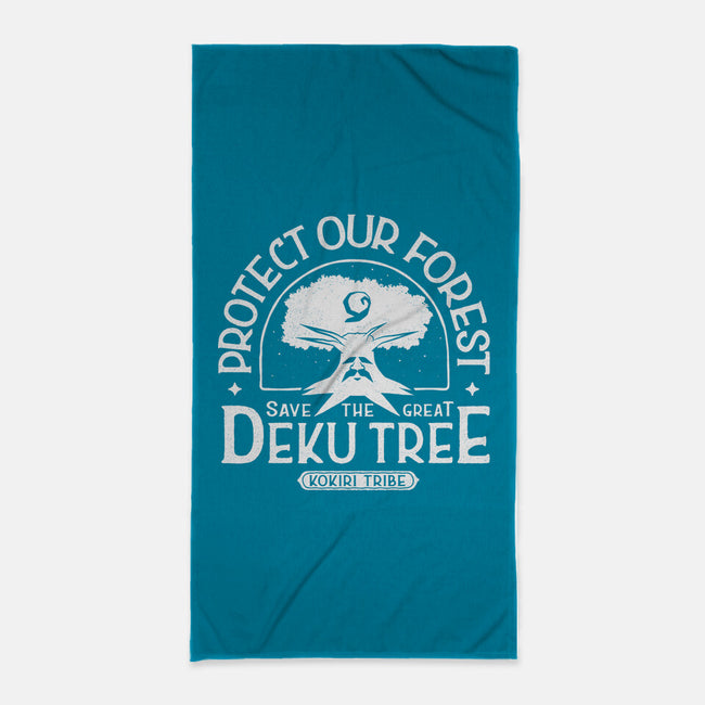 Save Our Forest-None-Beach-Towel-demonigote