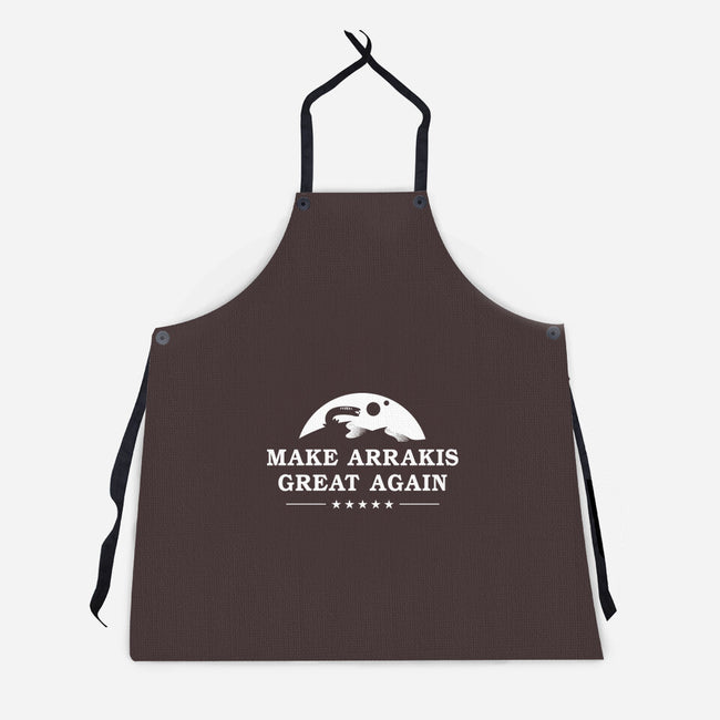 Make Arrakis-Unisex-Kitchen-Apron-demonigote