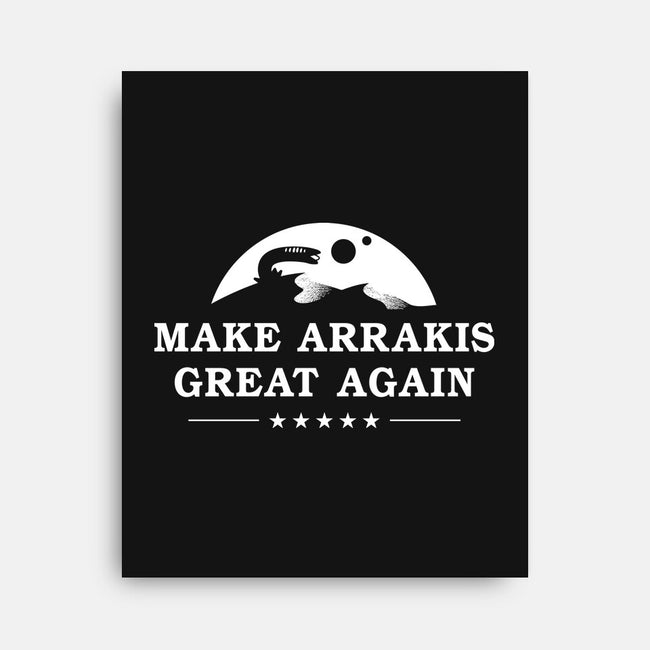 Make Arrakis-None-Stretched-Canvas-demonigote