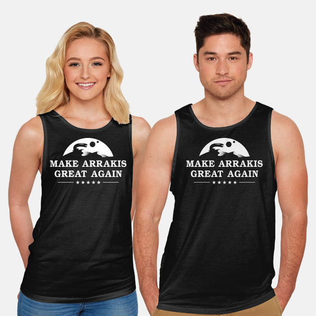 Make Arrakis-Unisex-Basic-Tank-demonigote