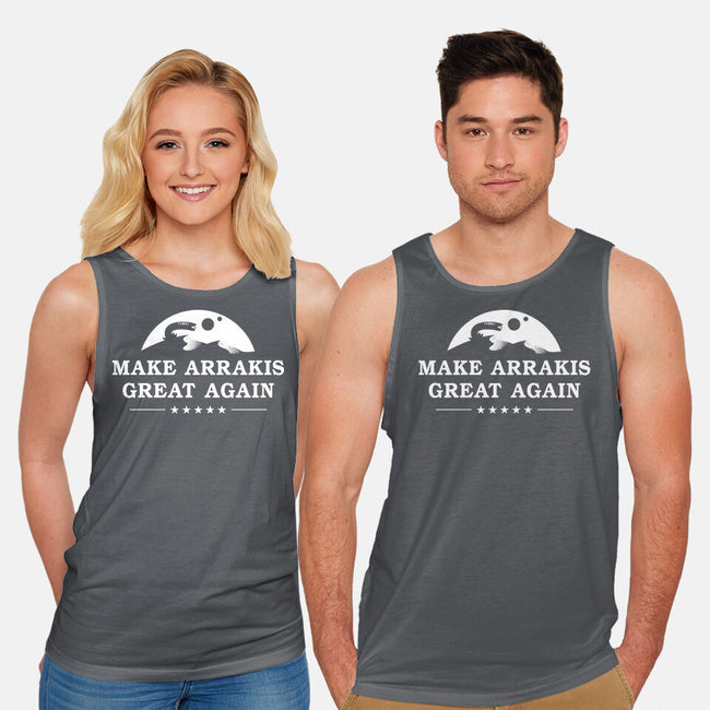 Make Arrakis-Unisex-Basic-Tank-demonigote