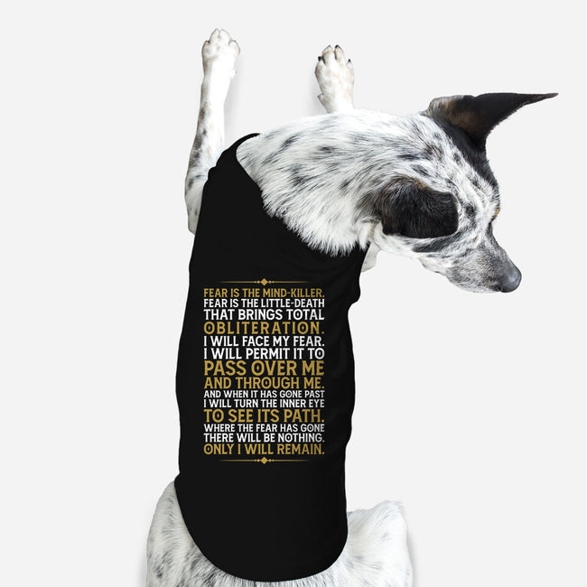 Only I Will Remain-Dog-Basic-Pet Tank-demonigote