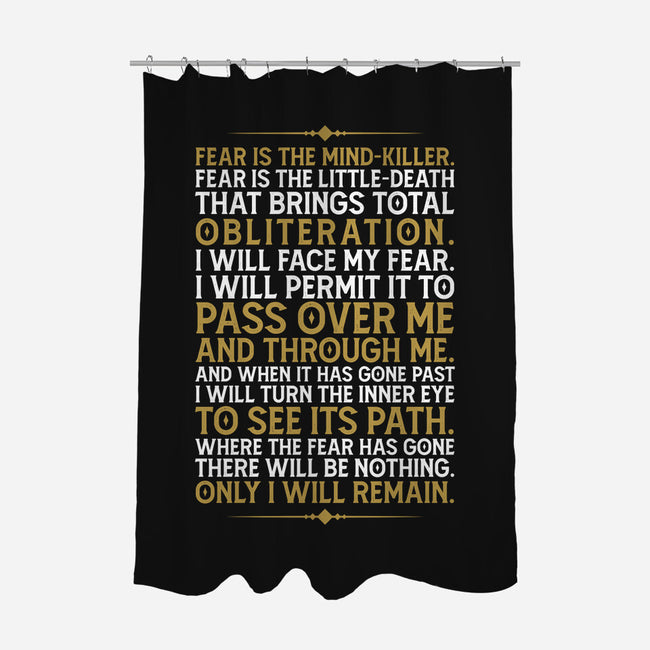 Only I Will Remain-None-Polyester-Shower Curtain-demonigote