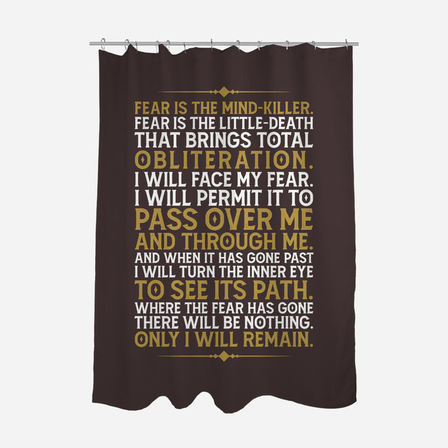 Only I Will Remain-None-Polyester-Shower Curtain-demonigote